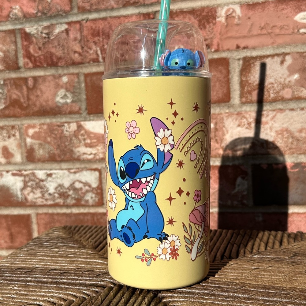 💙🩵STITCH🩵💙 CUSTOM Tumbler/Cup travel with lid and straw